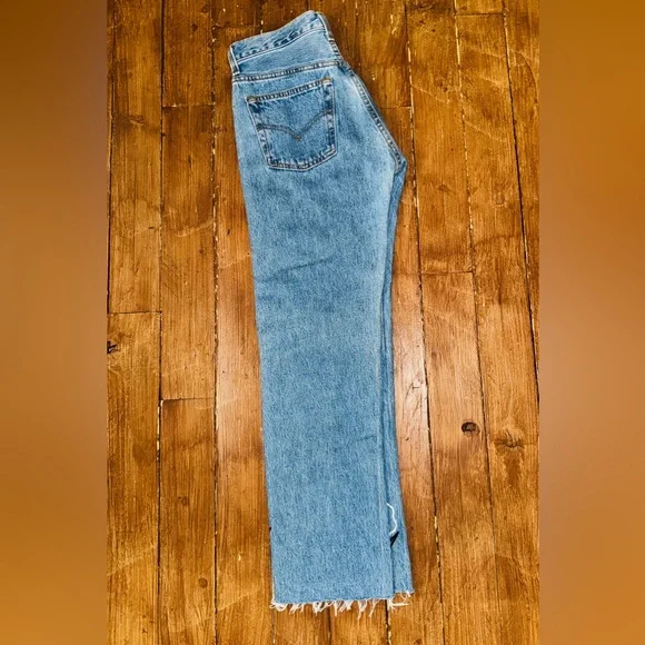 $548 Bliss And Mischief 💐 Wildflower Embroidered Cropped Jeans 🌸 Size 26 🌼 RARE - Picture 9 of 11